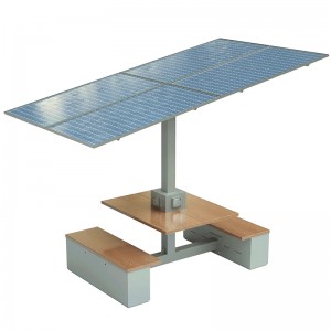 الطاقة الشمسية الجدول شحن محطات العمل الحرم الجامعي إنتاجية الطاقة المستدامة